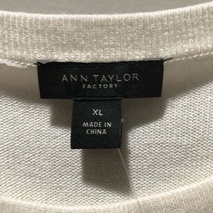 New with tags Anne Klein sweater with pearls